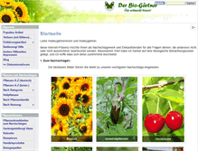 Tablet Screenshot of bio-gaertner.de
